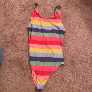 Colorful one piece swimsuit GAP kids size youth XL